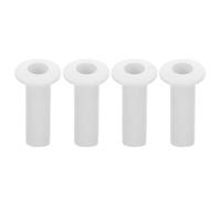 FOMIYES Plástico Accesorio de Ventilador Eléctrico Blanco 4 Piezas | Recambio, Instalación Sencilla y Uso en Ventiladores de Pie o Mesa, Mejora el Manejo del Movimiento