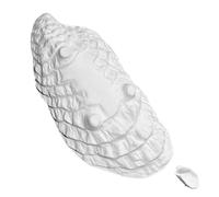 FOMIYES Plato Multifunción de Cerámica para Servir Ostras y Aperitivos en Fiestas y Clubes, Diseño Inspirado en Gastronomía Molecular, Apto para Lavavajillas