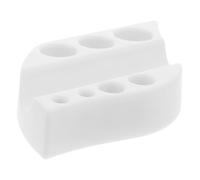 FOMIYES Portavasos De Color Blanco Para Vasos De Tinta De Tatuaje Organizador De Pigmentos Para Hisopos De Soporte Para Tinta De Tatuaje Estudio