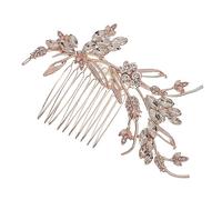 FOMIYES Postizo De Cristal Peinecillos Dorados Horquilla Femenina Accesorio Para Fiestas