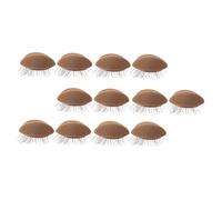 FOMIYES Práctica De Extensiones De Pestañas Kit 6 Pares De Pestañas Postizas Modelo De Párpados De Silicona