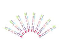 FOMIYES Protectores de Dedos de Tela de Algodón 100 Unidades Resistentes al Desgaste Transpirables y Absorbentes para Trabajo Manual Jardinería Cocina y Manualidades