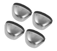 FOMIYES Punteras de Seguridad para Zapatos 40 EU, Protector de Puntera Anti-Impacto y Anti-pinchazos Banda de Goma, 2 Pares para Calzado Industrial y Laboral