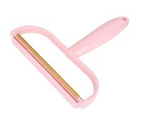 FOMIYES Quita Pelusas Portátil Reutilizable Doble Cara para Ropa y Muebles Removedor de Pelusa y Bolas para Jersey Práctico y Ligero para Viaje Color Rosa
