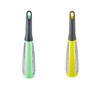 FOMIYES Rallador de Queso y Ajo de Acero Inoxidable Multifuncional, Doble Cara, para Frutas y Verduras, Mango Cómodo y Diseño Colgante, Herramienta de Cocina y Versátil Color Aleatorio