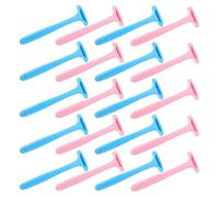 FOMIYES Raspador de Pies Profesional 30 Piezas 15 Azul 15 Rosa Exfoliante de Talones para Eliminar Piel Muerta y Callos Lima para Pedicura Eficaz para Cuidado de Pies en Casa y Viajes