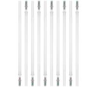 FOMIYES Recambios de Bolígrafo Invisible Tinta Fluorescente para Luz Ultravioleta 10 Piezas Gel de Alta Visibilidad para Material Escolar y Oficina Escritura Secreta y Marcado Seguro