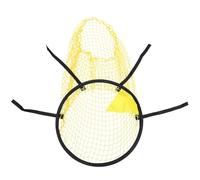 FOMIYES Red De Fútbol De Nylon Amarilla Ligera para Entrenamiento De Precisión, Red Práctica Deportiva Portátil para Fútbol Juvenil En Interiores y Exteriores