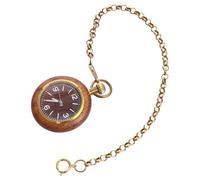 FOMIYES Reloj de Bolsillo de Aleación Movimiento de Cuarzo y Vidrio, Estilo Vintage Función de Preciso para Uso Diario Varios Estilos