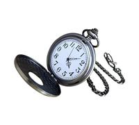 FOMIYES Reloj De Bolsillo Vintage De Cuarzo Tapa Hueca Reloj De Bolsillo De Madera para Hombre Obsequio para y Esposo