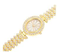 FOMIYES Reloj De Señoras Relojes Mirar Reloj Femenino Relojes De Señora para Muñecas Pequeñas Ver Mujeres Las Mujeres Buscan Una Muñeca Pequeña Cuarzo Dorado