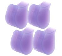 FOMIYES Reposadedos Piezas y en para para Mantener Posición Aliviar Correcta 4 Silicona Púrpura Fatiga de Clarinete Actuaciones