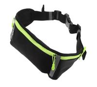 FOMIYES Riñonera Deportiva con Orificio para Auriculares Cinturón Elástico Ajustable y Múltiples para Móvil para Running Senderismo y Actividades al Aire