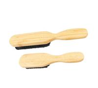 FOMIYES Set De 2 Cepillos Para Barba y Cabello Cepillo De Limpieza Perfecto Para Hombres