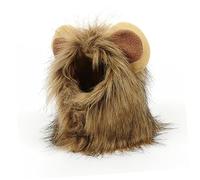 FOMIYES Sombrero con Peluca de para Gato Perro Y Mascota Material Cómodo para Sesión de Fotos de Halloween Fiesta de Disfraces