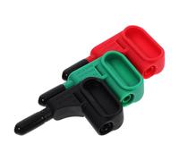 FOMIYES Sondas de Prueba Magnéticas Prácticas 4Mm Conector Banana 3 Piezas Colores Rojo Negro Verde para Multímetro y Pruebas Eléctricas Rápidas sin Soldadura