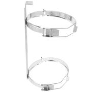 FOMIYES Soporte Capacidad 5kg para Pared Extintor de Incendios de Hierro Resistente y Galvanizado Adecuado para Oficina y Barco