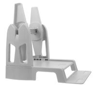 FOMIYES Soporte Manual para Papel de Etiquetas Térmico Soporte de Plástico para Impresora Compatible Rollos Grandes Color Aleatorio Accesorio para Organización y Uso Impresoras de