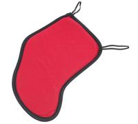 FOMIYES Soporte para Violín 3/4-4/4, Cojín para Barbilla de Algodón 100% Suave, Almohadilla Protectora Roja para Mentón, Accesorio Lavable y Cómodo para Músicos de Violín