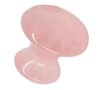 FOMIYES Tabla de Raspado de Cristales Gua Sha Forma de Hongo Rodillo Facial de Cuarzo para Eliminar Arrugas Cuidado de Ojos Casa y Salones de Belleza