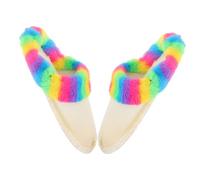 FOMIYES Tapa interior del zapato de agujero caliente inserciones para zuecos plantillas esponjosas Liner de de manguito esponjoso Lanadores de vellón para adultos plusvías Felpa