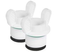 FOMIYES Tapón Pequeño para Bolsa de Agua Caliente Tapón de Repuesto Plástico Doble Junta Compatible Bolsas Térmicas Uso Doméstico y Terapias de Calor Instalación Manual Fácil 2