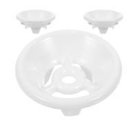 FOMIYES Tapones para Urinario de Plástico Abs 3 Piezas, Colador Filtro Antidesodorante, Accesorio para Urinarios Estándar, Protección contra Olores y Salpicaduras en Baños Públicos
