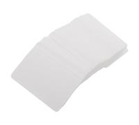 FOMIYES Tarjetas Didácticas Imprimibles Blancas sin Líneas 9X54 CM 200 Unidades Cartulina Resistente para Estudio Práctica de Caligrafía y Organización Escolar U Oficina