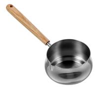 FOMIYES Taza Medidora de Acero Inoxidable para Espresso y Salsa de Bistec, Mini Taza Pequeña para Verter Leche Caliente con Diseño Anti-goteo, Adecuado para Uso en Cocina y Café (1 Pieza)