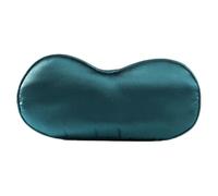 FOMIYES Térmica Eléctrica para Ojos Relleno de Artemisa y Seda, Color Verde Oscuro, Antifaz USB Ajustable para Dormir y Aliviar el Estrés Ocular, Máscara de Vapor para Ojos Secos