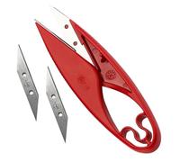 FOMIYES Tijeras de Acero Inoxidable para Costura y Manualidades, Tijeras de Hilo y Tela, Diseño Compacto y Doble Filo, para Cortar Ropa y Proyectos de Costura, Herramienta Ligera