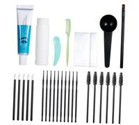FOMIYES Tinte para Cejas Peine Kit de Jabón para Cejas Duradera para Teñir para Maquillaje