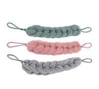 FOMIYES Toallas De Baño Para Frotar La Espalda 3 Piezas Extra Largas Cuerdas Para Masaje Corporal Ducha Baño Limpieza Profunda Colores Surtidos