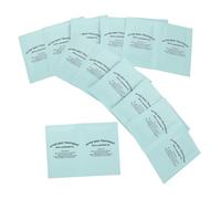 FOMIYES Toallitas Depilatorias Aceite Para Piel Sensible 50 Unidades Tamaño Individual Cuidado Post Depilatorio Para Uso Profesional y Doméstico Limpieza De Residuos De Cera Después Depilación Azul