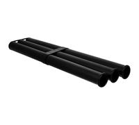 FOMIYES Tubo para Flechas de Tiro Negro PE Set de 3 Tubos para Almacenamiento Práctico Resistente y Ligero Accesorio Compatible para Tiradores Adultos Protección Segura para Flechas