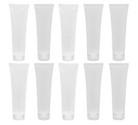 FOMIYES Tubos Rellenables, 10 Unidades, a Prueba de Fugas, Portátiles, para Viajes, para Cosméticos, Artículos de Tocador, Champú Y Pasta de Dientes.