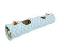 FOMIYES Túneles para Gatos Juguetes Interactivos para Gatos Tubo para Gatitos Túnel Portátil para Gatos Diseño de 2 Orejas de Gato