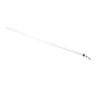 FOMIYES Varilla para Cortina Transparente de Acrílico 12mm 50cm Barra de Tiro Manual para Ventanas y Puertas Uso Doméstico y Hotelero Diseño Push-Pull sin Esfuerzo