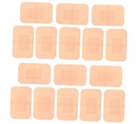 FOMIYES Vendajes Adhesivos para Heridas 20 Unidades Tamaño Grande 76x50mm Impermeables Transpirables de Tejido Elástico para Primeros Auxilios y Protección de Nudillos