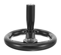 FOMIYES Volante Manual de Baquelita Antideslizante de 12 CM Manivela Desmontable de Tres Radios para Fresadora y Torno Accesorio de Mecanizado Manual para Máquina Herramienta