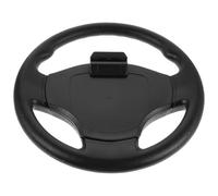 FOMIYES Volante para Carrito de Golf 14 Pulgadas Volante Deportivo de Poliuretano Negro Ergonómico para Uso Carritos de Golf y Supermercado