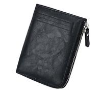 FOMIYES Wallet For Men Casual Short Purse with Zipper and Multi Card Holder Business Organizer
