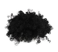 FOMIYES Wig Corto Rizado Afro para Mujer Sintético con Flequillo Ajustable y Cómodo Peluca Mullida para Cosplay Textura Natural y Versátil