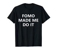 Fomo Coco Made Me Do It Parodia Divertido Meme Fomo Camiseta