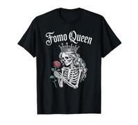 FOMO Queen Mom Club Presidente Vacaciones Crypto Millionaire Camiseta gráfica económica