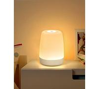 FOMYHEARD Luz Nocturna Infantil para Dormitorio Salón, LED Lamparas de Mesita Regulable Táctil con Modo Cálido y 256 Colores Cambio, USB Recargable Lámpara de Noche Adultos con Temporizador