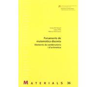Fonaments de matemàtica discreta: Elements de combinatòria i d'aritmética: 36 (Materials)