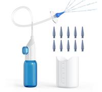 FONCBIEN Limpiador de Oídos, Kit Recargable Removedor de Cera de Oído con 4 Modos y 10 Boquillas desechables, Limpiador de Ceras para Adultos Niños, Destapar Oido Cera Seguro y Fácil