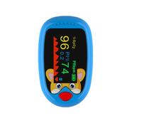 FONCBIEN Oxímetro para Niños, Lindo Oxímetro de Pulso Monitor de Saturación de Oxígeno de sangre para niños, con pantalla OLED