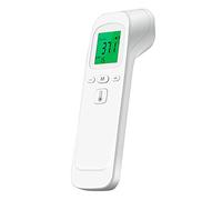 FONCBIEN Termómetro Digital, Termómetro Infrarrojo sin Contacto Termometro Digital Frente Termometro Bebe con Pantalla LCD, ℃ y ℉ Conmutable, Alarma de Fiebre, Memoria de 32 Mediciones